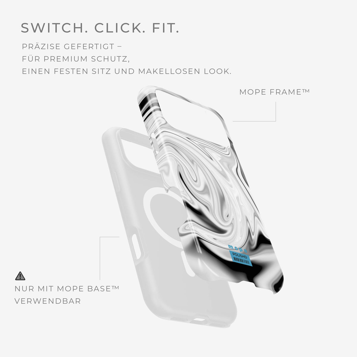 Polydrip Mope Frame ™ | Wechselbares Design Frame für iPhone & Samsung ...